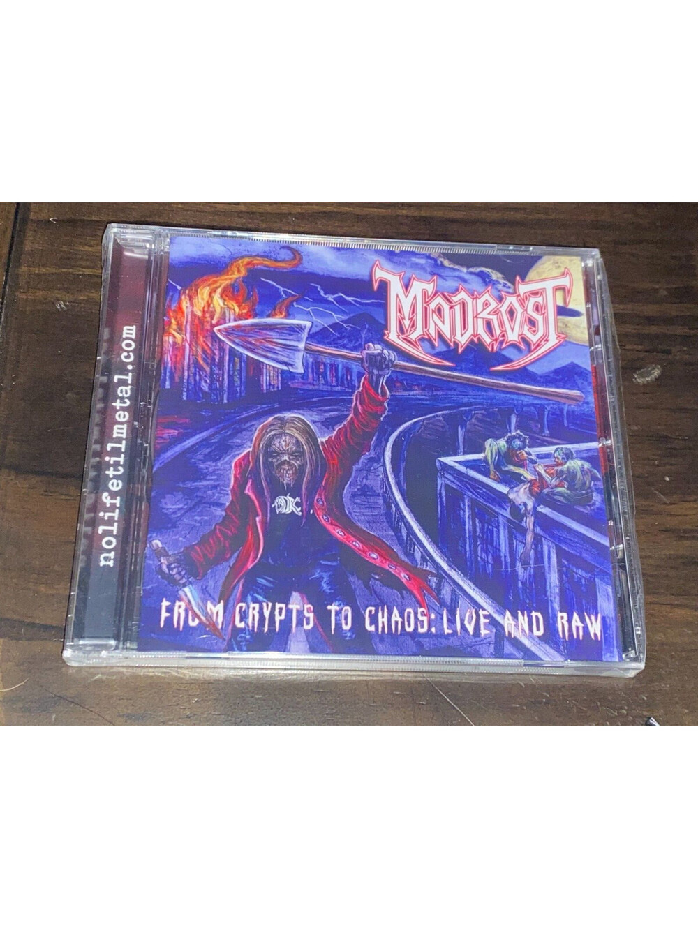 MADROST From Crypts To Chaos: Live And Raw 2022 SEALED CD - skeletonwitch death